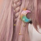 Star Drop Moon Hair Clip