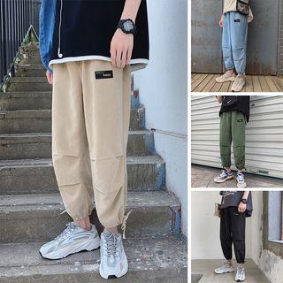 Patched Jogger Pants