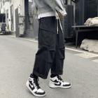 Irregular Wide Leg Cargo Pants