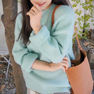Brushed Crew-neck Sweater