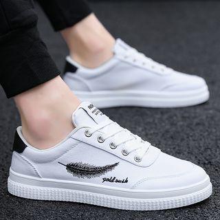 Feather Canvas Sneakers