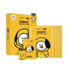 Mediheal - Bt21 Face Point Mask Set (6 Types): Point Mask 20ml X 4pcs + Postcard 1pc + Bookmark 1pc Chimmy