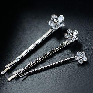 Flower Accent Hair Pin