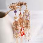 Retro Alloy Hair Stick / Lantern Dangling Add On / Earring