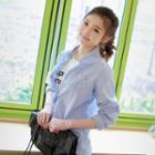 Pocket-front Long-sleeve Shirt