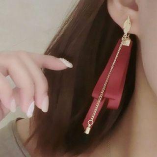Tasseled Ribbon Earrings