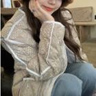 Pattern Loose-fit Jacket