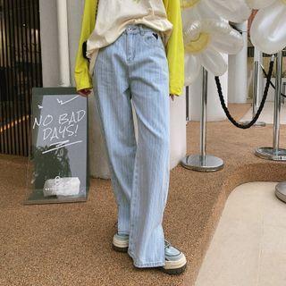 High Waist Silt Loose Fit Jeans
