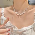 Flower / Butterfly / Smiley Shell Choker (various Designs)