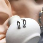 Fish Stud Earring 1 Pair - S925 Silver - Earrings - One Size