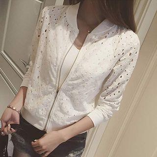 Eyelet Lace Jacket / Camisole Top