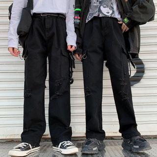 Cargo Ripped Pants