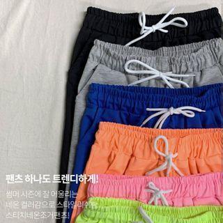 Neon Pocket-side Jogger Pants