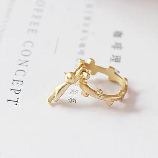Alloy Cat Ring As Shown In Figure - One Size