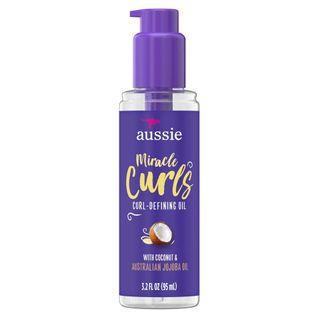 Aussie - Miracle Curls Defining Oil (coconut+jojoba Oil) 3.2oz