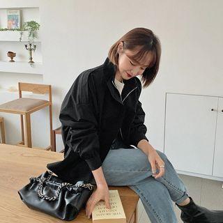 Epaulet Zip-up Field Jacket