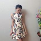 Floral Sleeveless Mini Dress