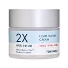 Tonymoly - 2x Light Watery Cream 80ml