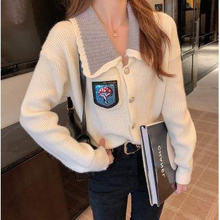 Mushroom Knit Jacket