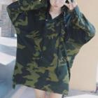 Camouflage Oversized Hoodie