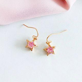 Rhinestone Star Dangle Earring