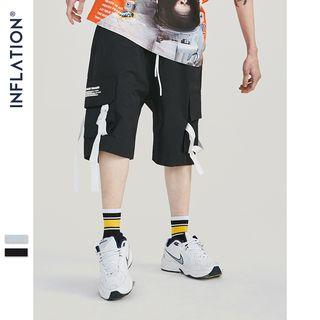 Couple Tie-accent Cargo Shorts