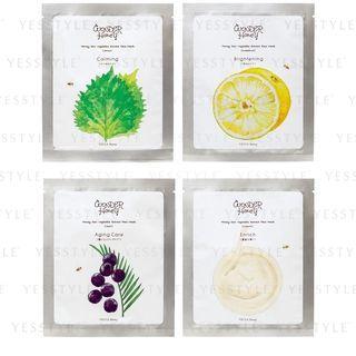 Vecua Honey - Wonder Honey Dew Vegetable Extract Face Mask 1 Pc - 4 Types