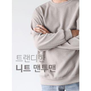 Loose-fit Rib-knit Pullover