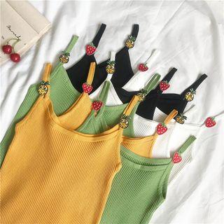 Fruit Safety Pin Knit Top