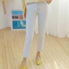 Pastel Washed Straight-cut Pants
