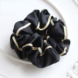 Contrast-trim Hair Tie