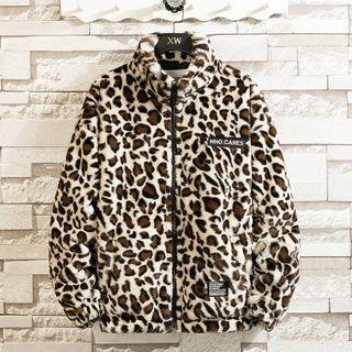 Leopard Leopard Zip Jacket