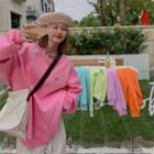 Numbering Plain Sweatshirt