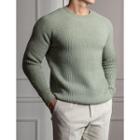 Raglan-sleeve Rib-knit Sweater In 10 Colors