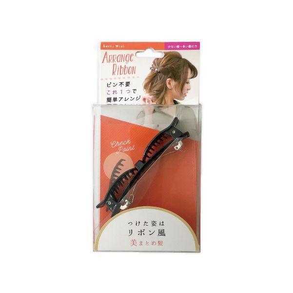 Lucky Trendy - Arrange Ribbon Barrette 1 Pc