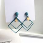 Square Drop Earring 1 Pair - Earrings - One Size