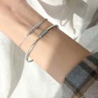 925 Sterling Silver Roman Numeral Bracelet