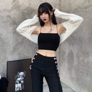 Long-sleeve Knit Shrug
