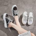 Platform Sneaker Mules