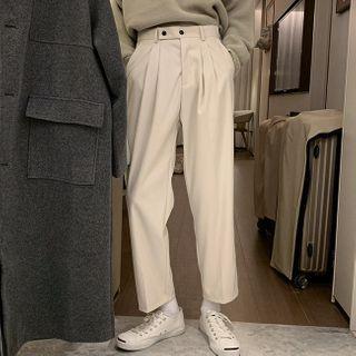 Crop Straight-leg Pants
