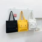 Pocket Detail Tote Bag Yellow - One Size
