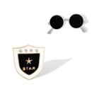 Shield / Sunglasses Brooch
