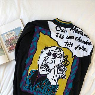 Cartoon Cardigan As Shown In Figure - One Size