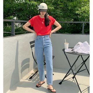 Vivid Color Basic T-shirt