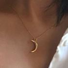 Crescent Necklace Gold - One Size