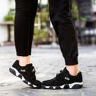 Faux-suede Velcro Athletic-shoes