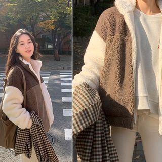 Color-block Dumble Jacket