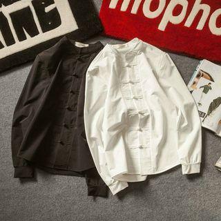 Long-sleeve Buttoned Shirt