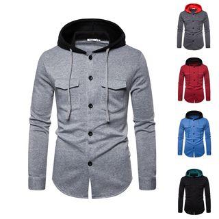 Hooded Shirt Shirt