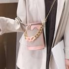 Faux Pearl Chain Crossbody Bag